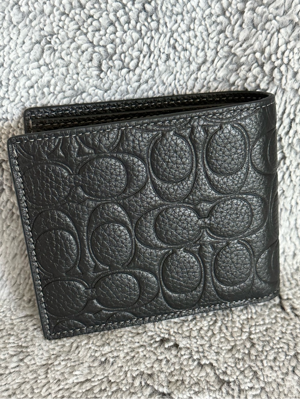 Coach Embossed Wallet - Picture 2 of 9